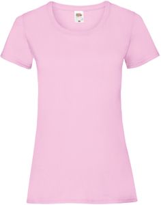 Fruit of the Loom Valueweight T Lady-Fit Farbe: rose Größe: L