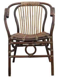 SIT Möbel Stuhl | Rattan ungeschält | B 61 x T 60 x H 79 cm | natur  | 05320-04 | Serie RATTAN