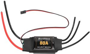 1-dielny regulátor rýchlosti ESC 80A s ubec 5V/5A 2-6S LIPO pre vrtuľník RC Quadcopter Aircraft
