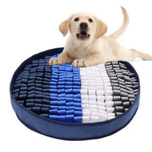 Schnüffelteppich Schnüffelmatte für Haustier Hunde waschbar hundespielzeug Trainieren Schnüffeldecke