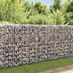 vidaXL gabionový kôš na sadenie zeleniny na vyvýšenom záhone z ocele 120 × 30 × 50 cm