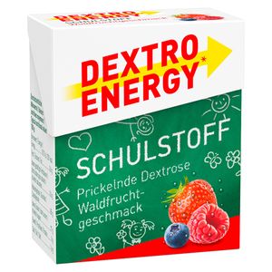 Dextro Energy Schulstoff Traubenzucker Waldfrucht Geschmack 50g (1er Pack)