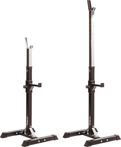 MOVIT Squat Rack 2er Set Langhantelablage Hantelständer Home-Gym Kraftstation