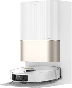 Dreame X40 ultra complete Staubsauger Roboter mit Absaugstation,Saugroboter mit Wischfunktion 12000Pa Weiß