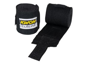 Kwon Clubline Boxbandage elastisch 250cm Black Auswahl hier klicken