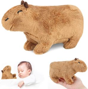 Capybara 20 cm Kuscheltier Plüschtier Wasserschwein Spielzeug braun