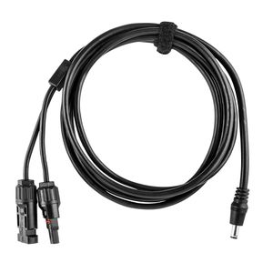 NEO TOOLS Připojovací kabel MC4 a DC 5,5*2,5 pro regulátor nabíjení, délka 2/5 m. Kabel pro přenosné solární moduly, prodlužovací kabel solárních systémů regulátoru nabíjení (délka 2 m, MC4/DC 5,5*2,5)