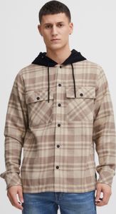 !Solid SDZachary Overshirt Herren Übergangsjacke Jacke Überhemd Hemdjacke Karierte Wollige Optik Brusttaschen Hochwertige Baumwoll-Qualität mit Kapuze