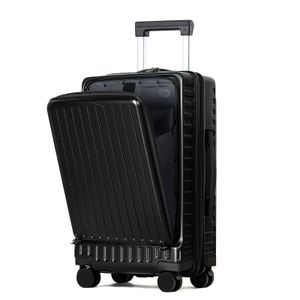Mofut 20” Handgepäck, Reisekoffer mit Vordertasche, Laptopfach,  TSA-Schloss, 4 leise TPE-Flugzeugräder