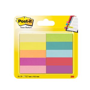 Papierowe znaczniki stron Post-it 15 x 50 mm 10 bloczków po 50 arkuszy każdy