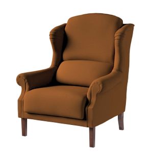 Kreslo Unikátne čalúnené, karamel, šírka 85 cm, výška 107 cm, Living II