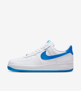 Nike Air Force 1 '07 "White Photo Blue", modrá/bílá, Velikost: 41