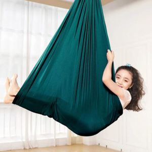 MODFU Therapieschaukel für Kinder, Kinderhängematte für drinnen und draußen, sensorischer Therapie-Schaukelstuhl für Kinder mit Autismus,SPD,280X150CM