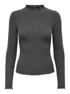 ONLY Pullover Damen Polyester Grau GR74904 - Größe: M