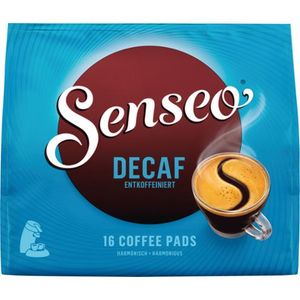 Senseo Decaf entkoffeiniert | 16 Kaffeepads