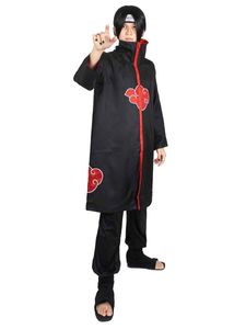 Akatsuki Mantel | Itachi Umhang für Cosplay Kostüm | Größe: L