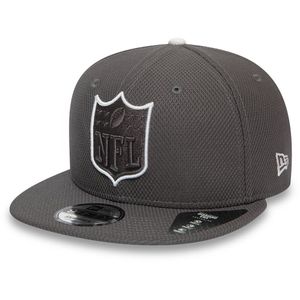 New Era 9Fifty Snapback Cap - OUTLINE NFL Shield grau - S/M