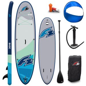 F2  SUP Stand Up Paddle Board Basic Round Sail Set 11'6''  Grau 2024