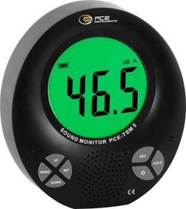 PCE Instruments, PCE-TSM 5, Schallpegelmessgerät, 35 bis 135 dB, ±2 dB, PCE Instruments PCE-TSM 5, 31K0792