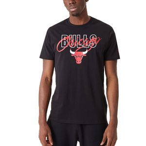 New Era Shirt - SCRIPT NBA Chicago Bulls - S