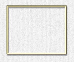 Noris Spiele Malen nach Zahlen - Alurahmen Gold 40 x 50 cm; 605110710