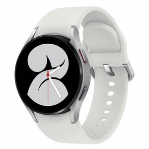 SAMSUNG Galaxy Watch4, BT, 40 mm Smartwatch Aluminium Silber