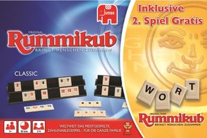 Jumbo Original Rummikub + Rummikub Wort Exklusiv