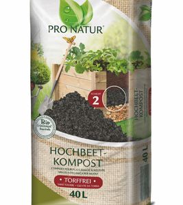 PRO NATUR Hochbeet Kompost 40 l