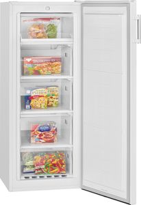 Bomann Gefrierschrank | freistehend | Freezer | Eisschrank |  165 Liter Nutzinhalt | 5 Schubladen, wechselbarer Türanschlag | GS 7317.1 weiß