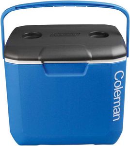 Coleman Performance 28l Tragbarer Starrer Rollbarer Kühler Blau  Blau One Size