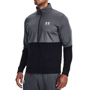 Under Armour UA PIQUE TRACK JACKET-GRY - L