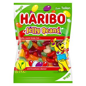 Haribo Jelly Beans Geleebohnen mit fruchtigem Geschmack Veggie 175g