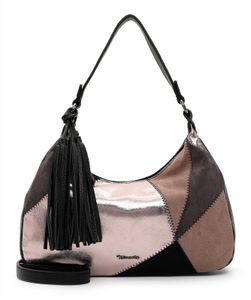 Tamaris Schultertasche Umhängetasche Carola Hobo Bag Black mehrfarbig