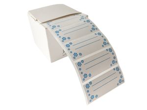 Gefrieretiketten, Tiefkühletiketten, Einmachetiketten, 100 Stück in Box