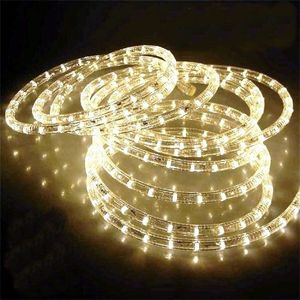 LED LICHTERSCHLAUCH WARMWEIß LICHTSCHLAUCH 9m AUßEN 216 LEDs