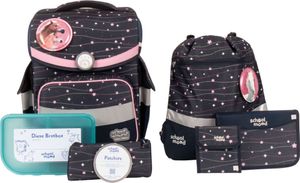 School Mood Timeless 7-teiliges Schulranzen-Set - Ella (Pony)