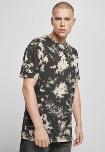 Pánské tričko Urban Classics Oversized Bleached Tee black - 4XL