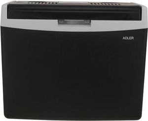 Adler AD 8092 Tragbare Kühlbox 40L elektrisch Auto Camping Picknick schwarz grau