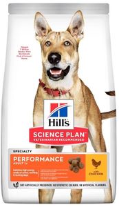 HILL'S Science Plan Hunde Adult Performance Huhn Hund 14Kg