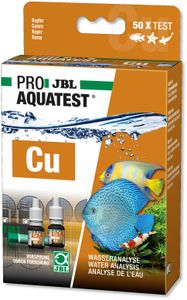 JBL PROAQUATEST Cu Kupfer Wassertest in Süß-/Meerwasser Aquarien & Teichen
