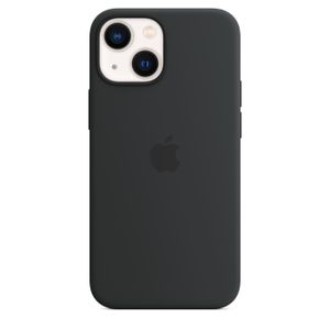 Apple Silikon Case iPhone 13 mini     bk  mit Magsafe, mitternacht - Apple MM223ZM/A - (Smartphone Zubehör / Aufbewahrung / Schutz)
