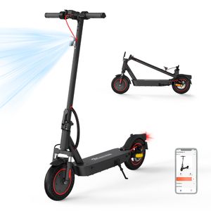 10 ZOLL E-Scooter, mit Straßenzulassung ABE Elektroscooter Max Range 35km E-roller mit APP max Speed 20km/h 36V10.4AH