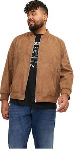 Jack & Jones Rocky Faux Suede Jacke Braun 7XL / Regular Mann Braun 7XL
