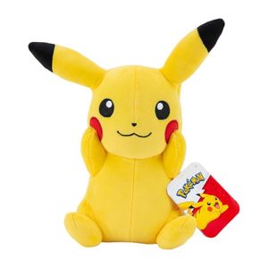 Jazwares - Pokémon Plüsch - flauschiges Kuscheltier für Kinder - Pikachu - ca. 20 cm