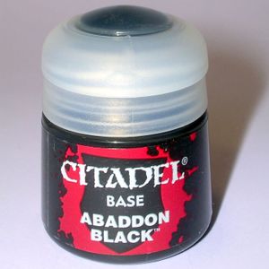 Citadel Base Abaddon Black (21-25)