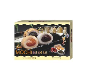 180g Mochi versch. Sorten 6 Reiskuchen Sesam Füllung Erdnuss Omochi Mochis