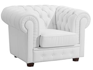 Max Winzer Bridgeport Sessel - Farbe: weiß - Maße: 110 cm x 98 cm x 76 cm; 2883-1100-9210050-F07
