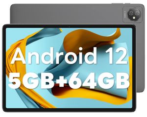 Blackview Tab7 WiFi Tablet 10 Zoll, 64GB ROM, 1280 x 800 pixel, 6580mAh Akku, 5MP Kamera, WiFi, Bluetooth, Grau