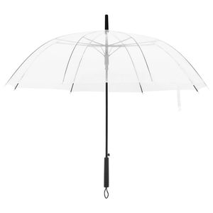 vidaXL Regenschirm Transparent 100 cm
