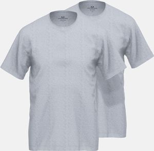 GÖTZBURG Herren T-Shirt grau uni 2er Pack Größe: L